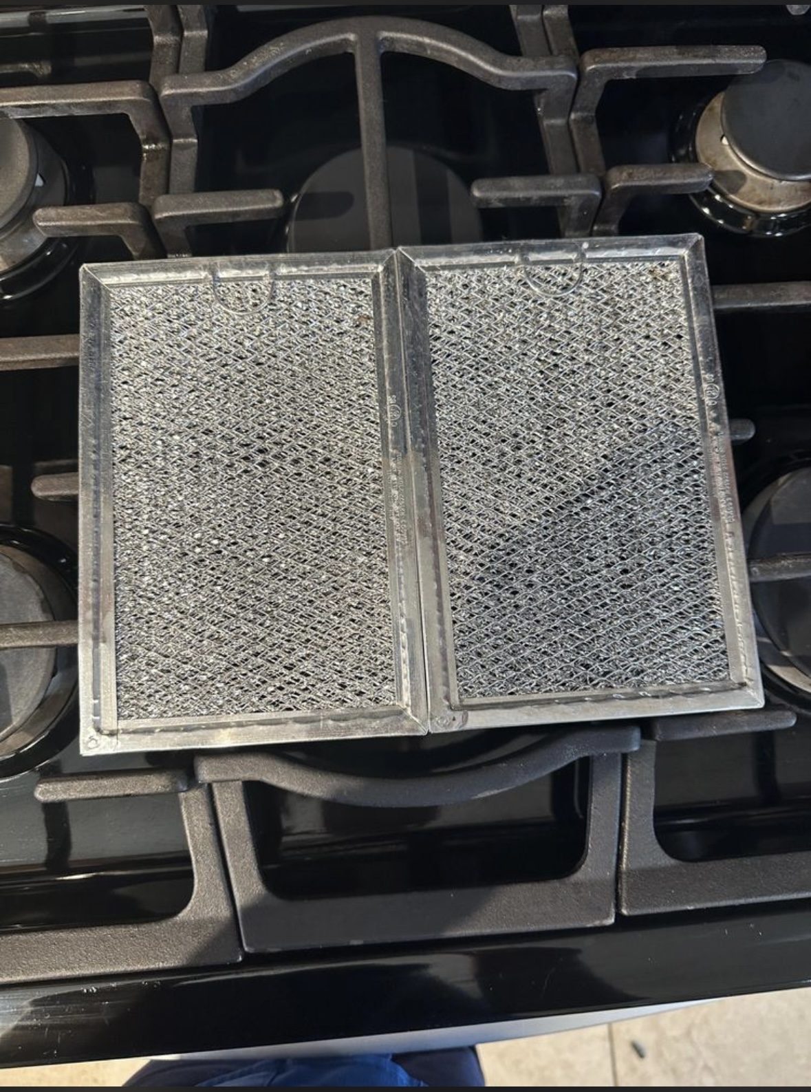 Range Hood Filter Restoration