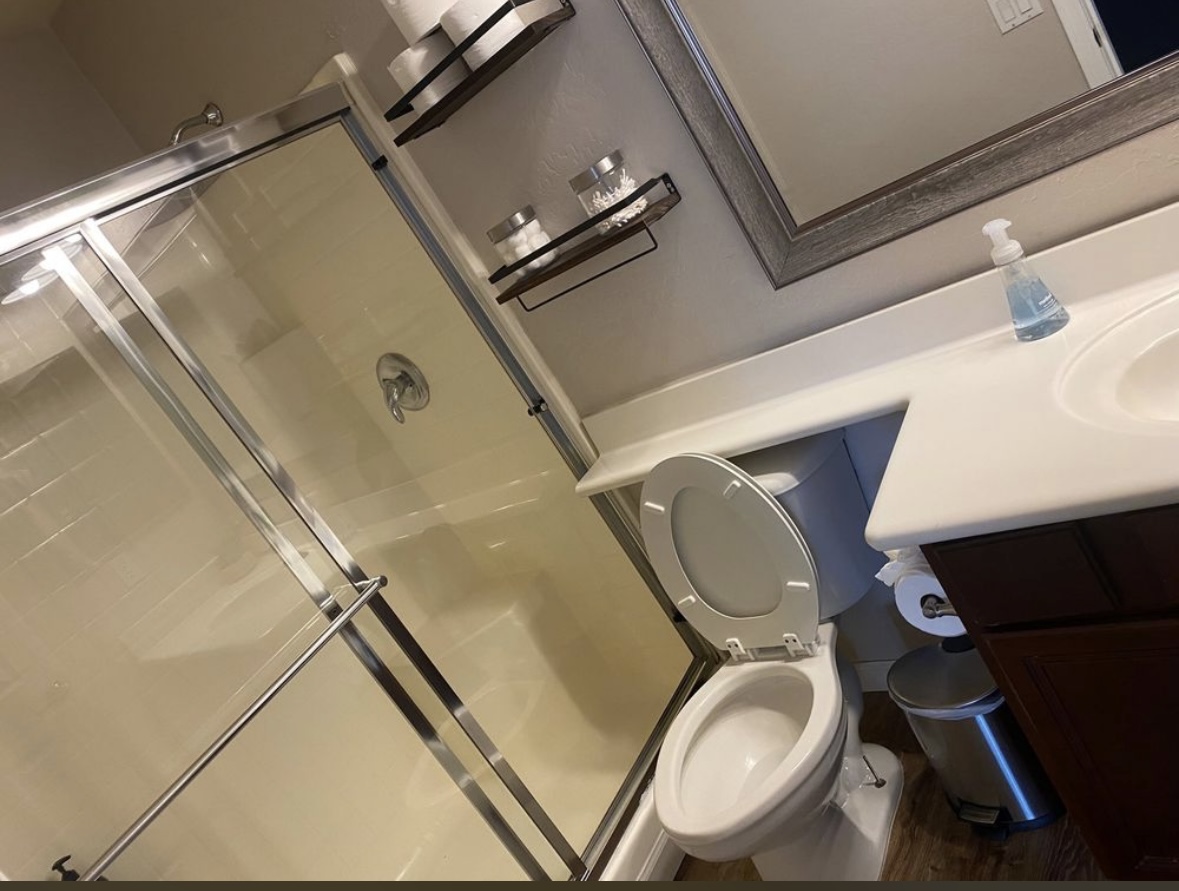 Guest Bath Shower & Vanity